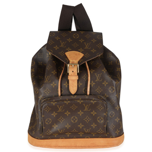 Louis Vuitton Montsouris MM Monogram Canvas Handbag