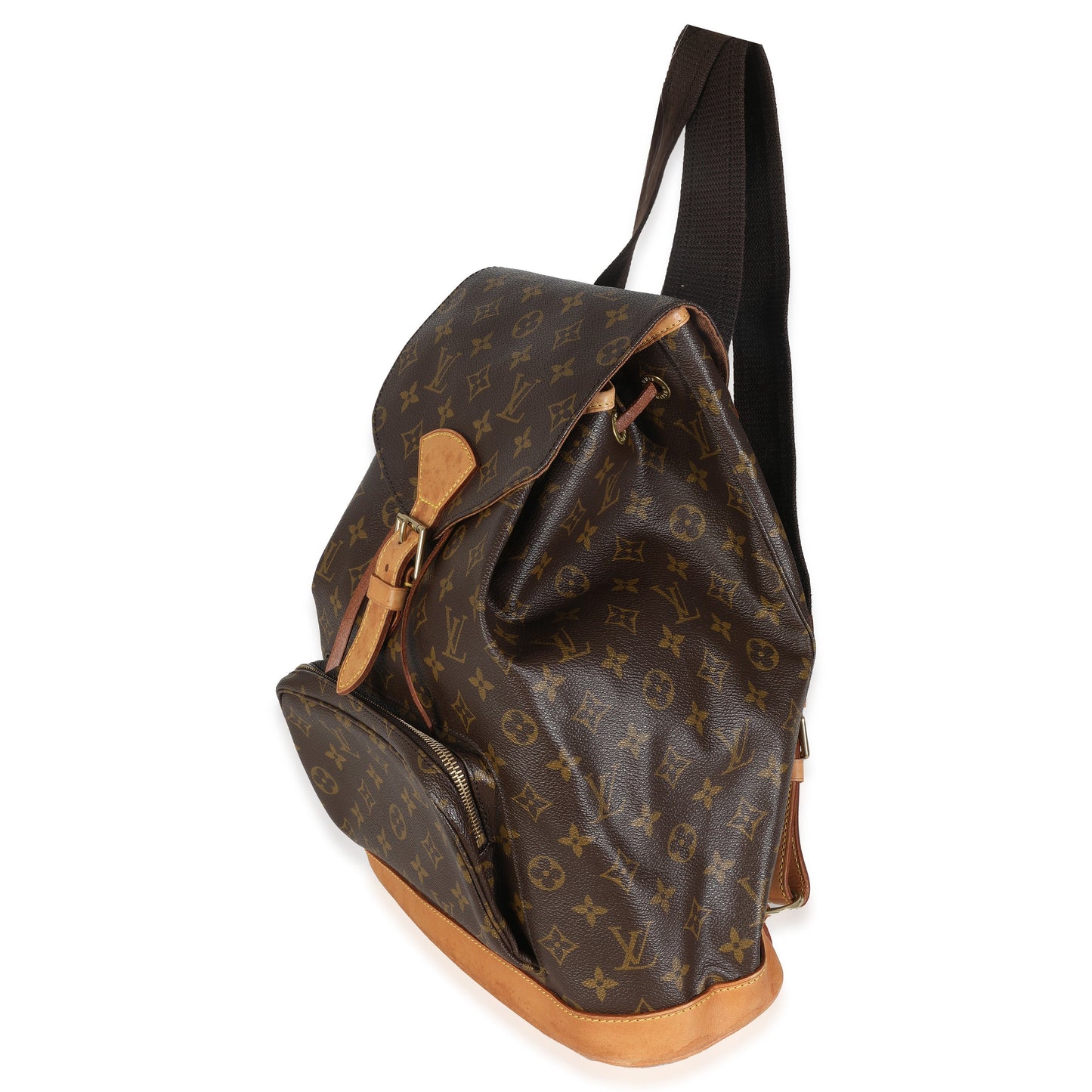 Louis Vuitton Montsouris MM Monogram Canvas Handbag
