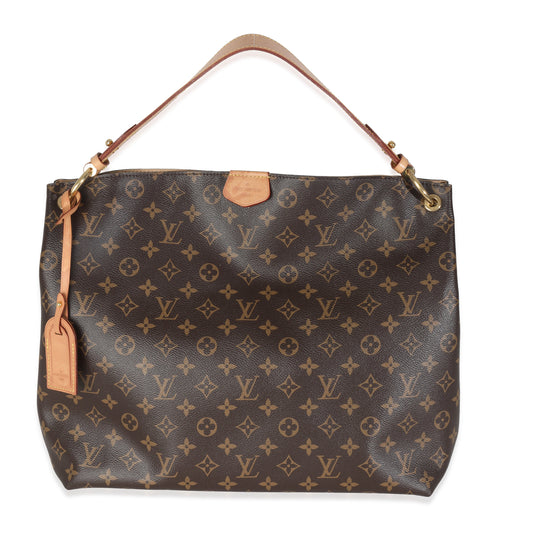 Louis Vuitton Graceful MM Monogram Canvas Handbag Graceful Mm