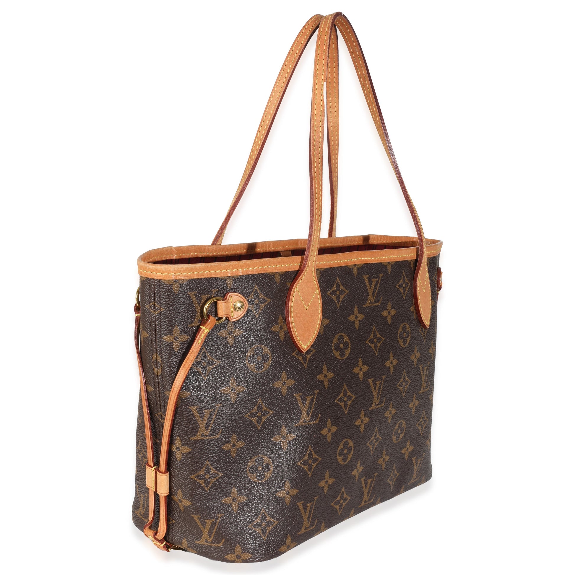 Louis Vuitton Pivoine Neverfull PM Monogram Canvas Tote Bag
