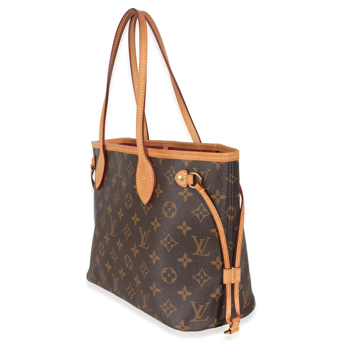 Louis Vuitton Pivoine Neverfull PM Monogram Canvas Tote Bag