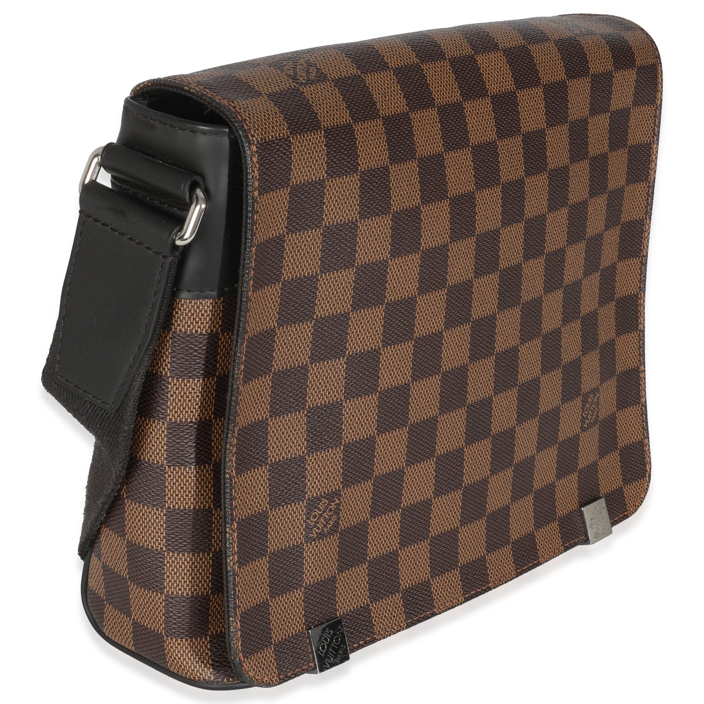 Louis Vuitton Damier Ebene District PM Canvas Handbag
