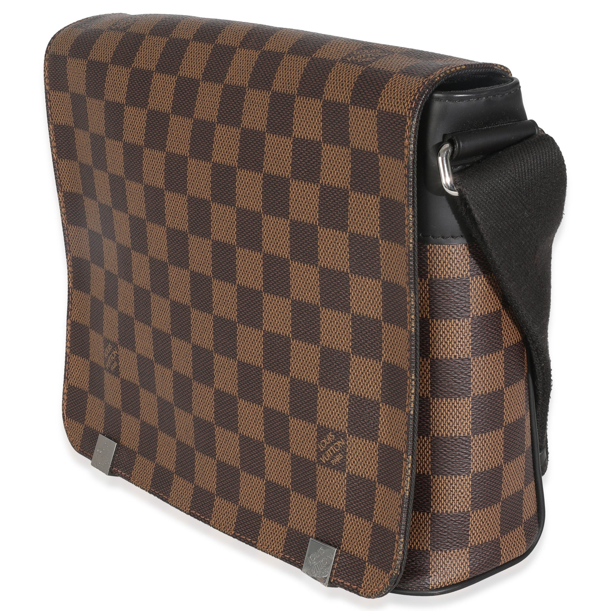 Louis Vuitton Damier Ebene District PM Canvas Handbag