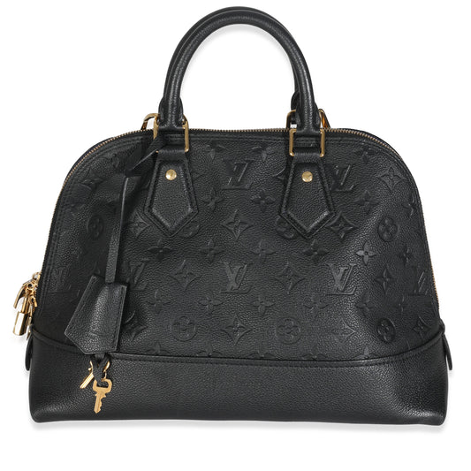 Louis Vuitton Empreinte Neo Alma PM Monogram Black Handbag