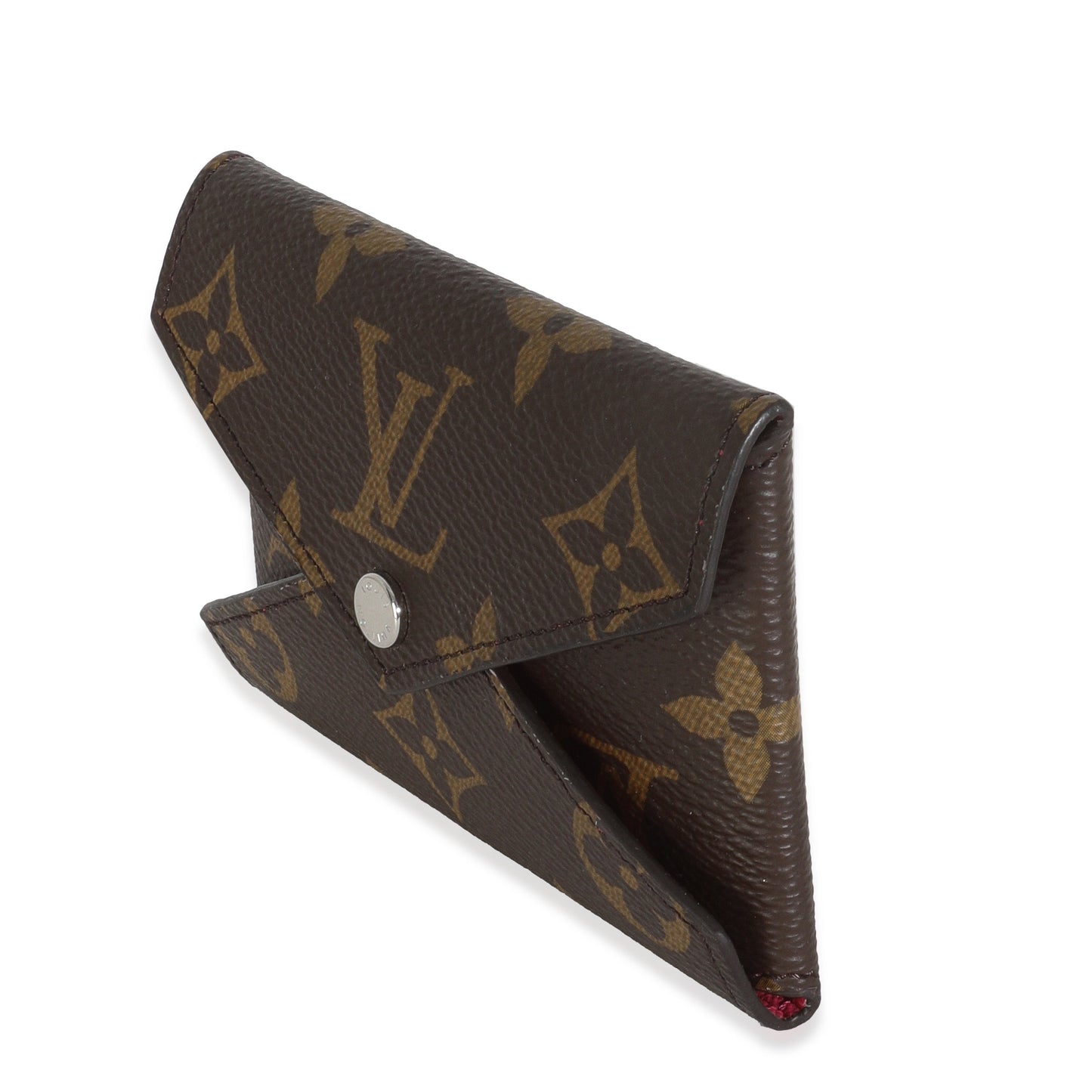 Louis Vuitton Pondichery Kirigami Holder Monogram Canvas Pink Wallet Case Card Holder