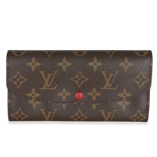 Louis Vuitton Emilie Monogram Canvas Wallet Case