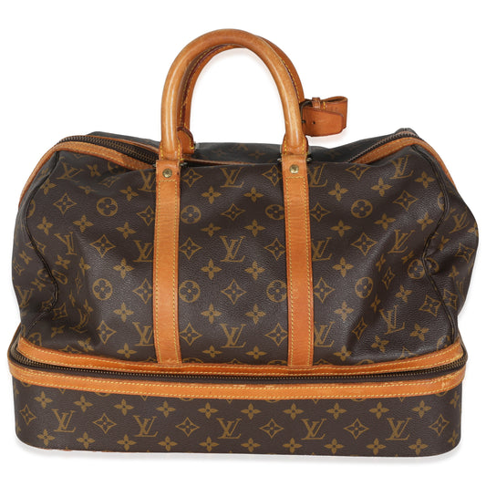 Louis Vuitton Sac Sport Boston Monogram Canvas Handbag