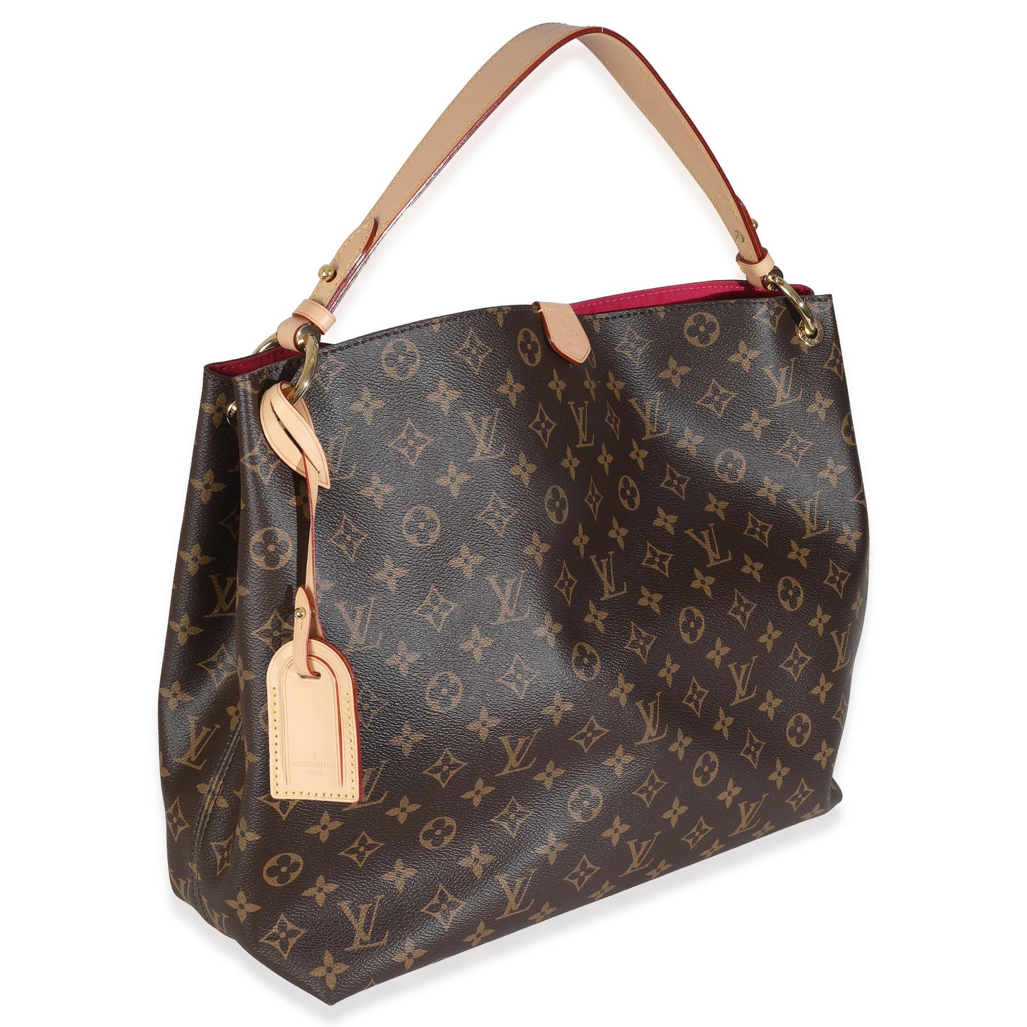 Louis Vuitton Graceful MM Monogram Canvas Handbag 6