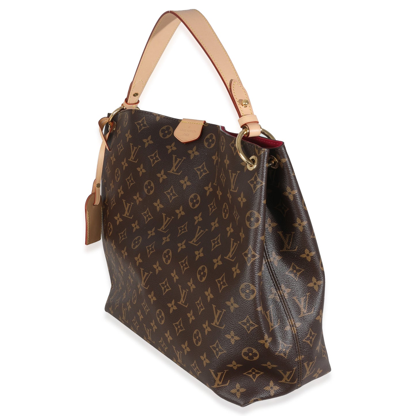 Louis Vuitton Graceful MM Monogram Canvas Handbag 6