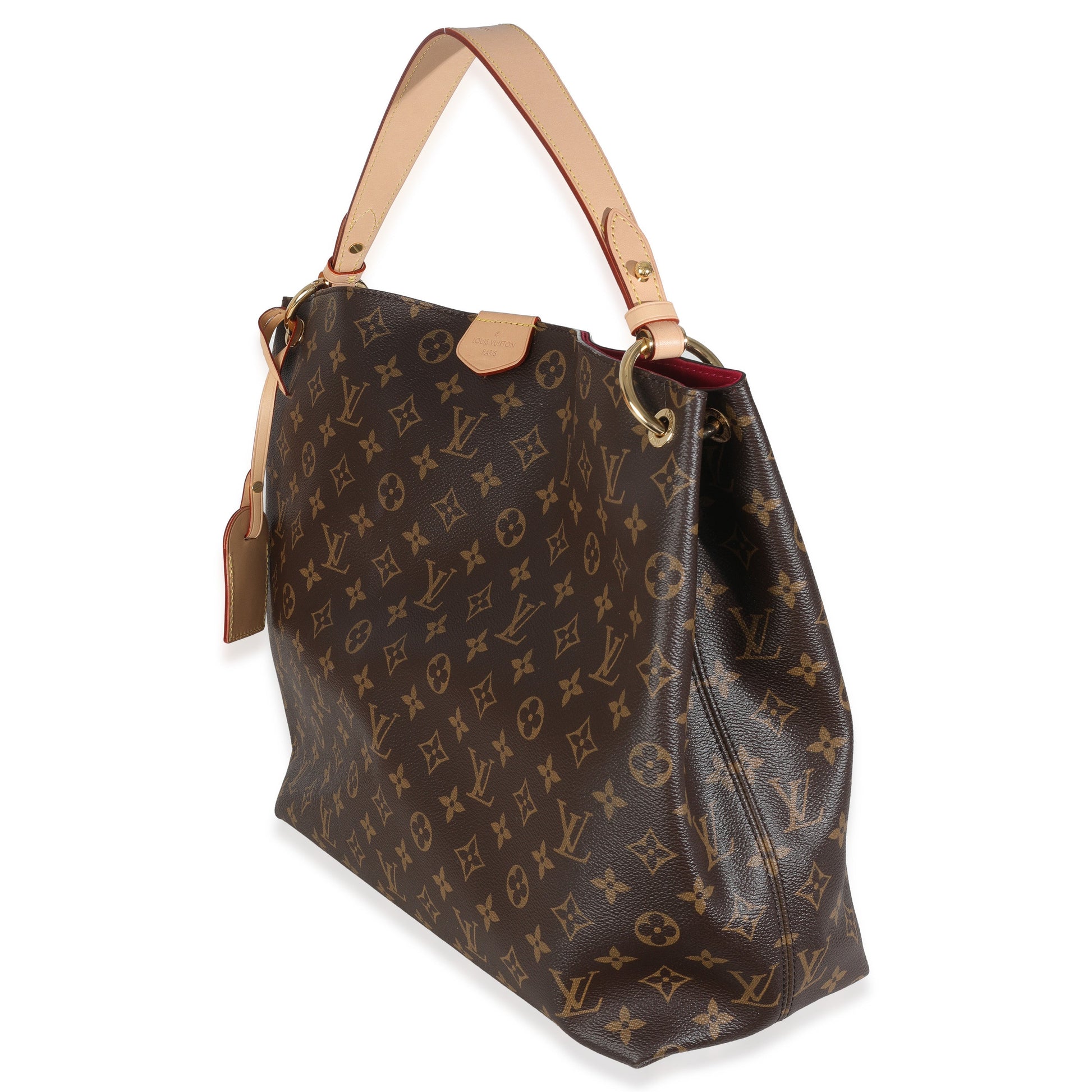 Louis Vuitton Graceful MM Monogram Canvas Handbag 6