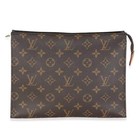 Louis Vuitton Toiletry Pouch Monogram Canvas Handbag