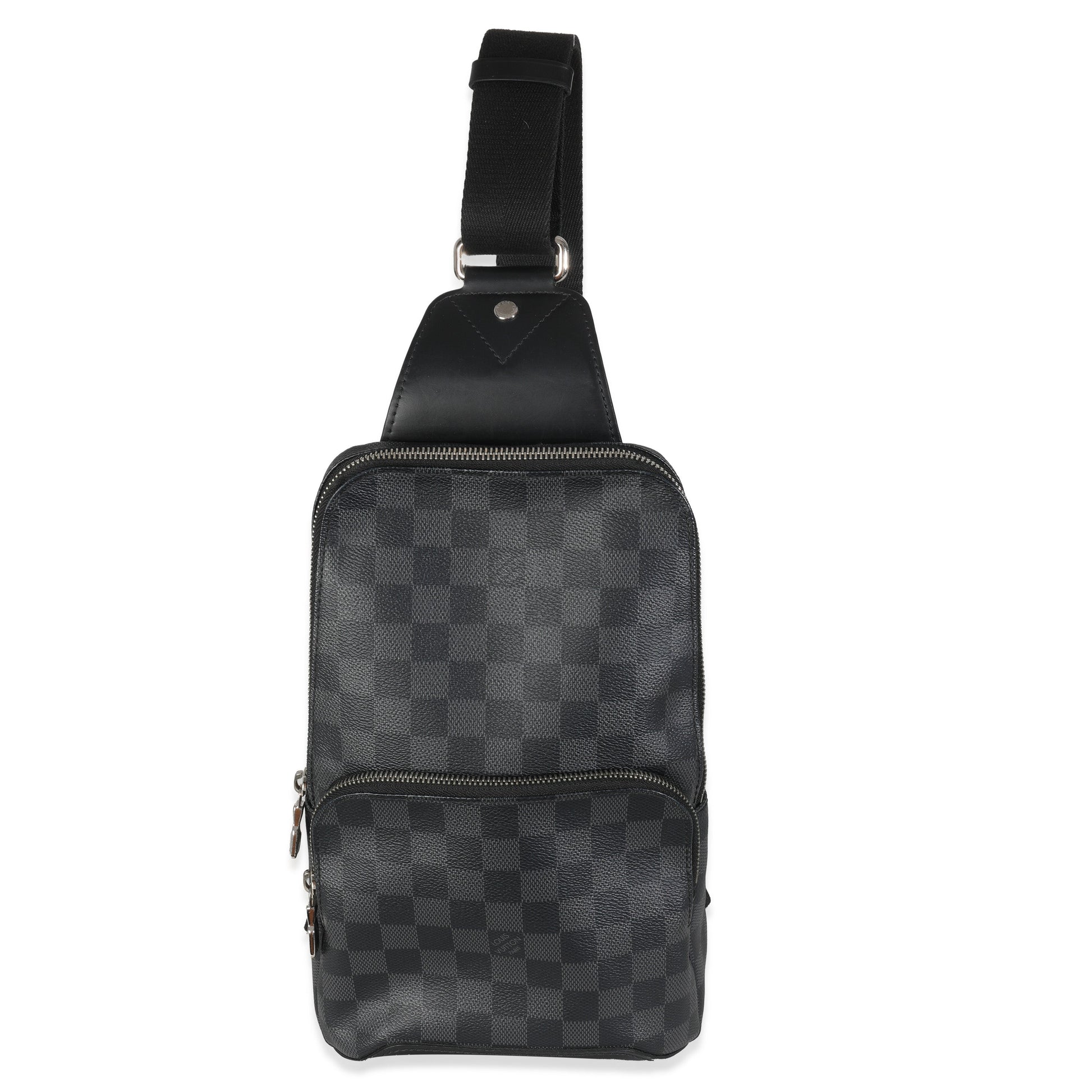 Louis Vuitton Damier Graphite Avenue Slingbag Canvas Crossbody Bag