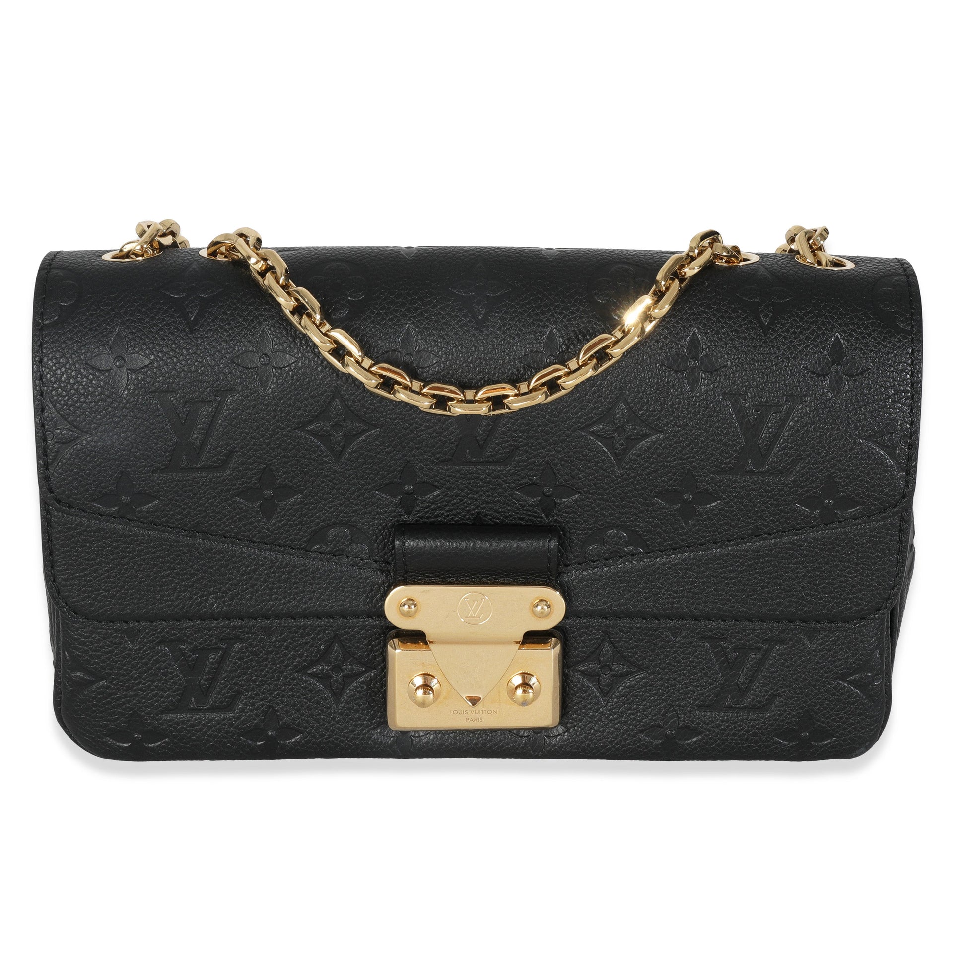 Louis Vuitton Empreinte Marceau Monogram Black Handbag
