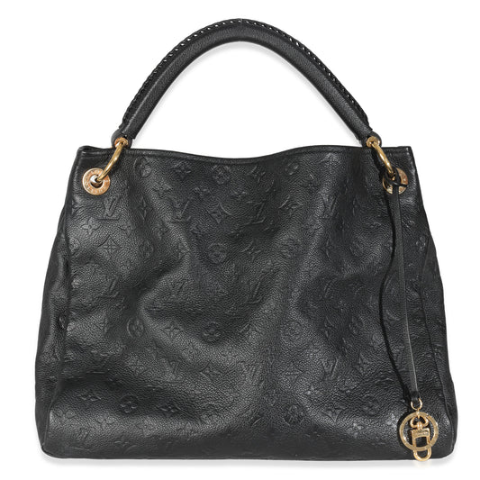 Louis Vuitton Empreinte Artsy MM Monogram Black Handbag 3
