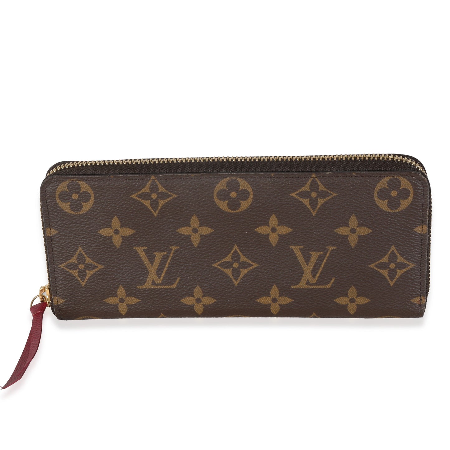 Louis Vuitton Fuchsia Clemence Monogram Canvas Wallet Case