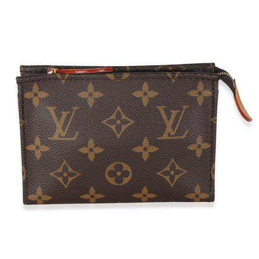 Louis Vuitton Cosmetic Pouch 15 Monogram Canvas Handbag