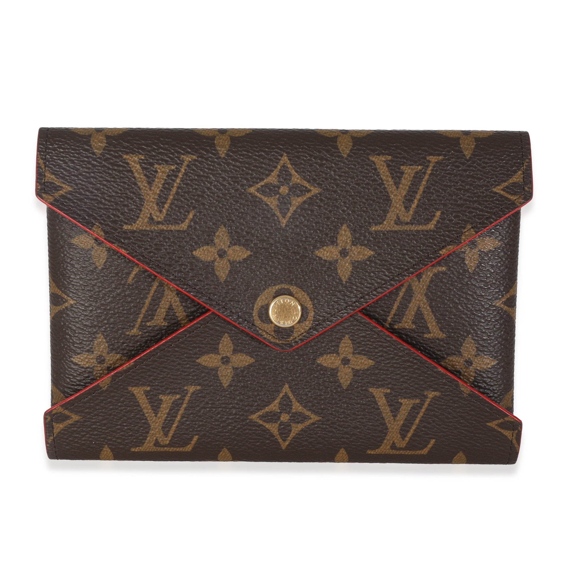 Louis Vuitton Kirigami Pochette Insert Monogram Canvas Medium Clutch Bag