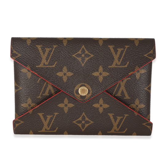 Louis Vuitton Kirigami Pochette Insert Monogram Canvas Medium Clutch Bag
