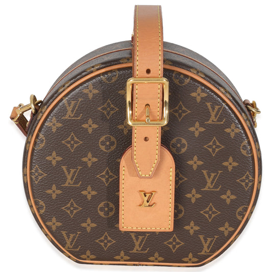 Louis Vuitton Petite Boite Chapeau Monogram Canvas Handbag