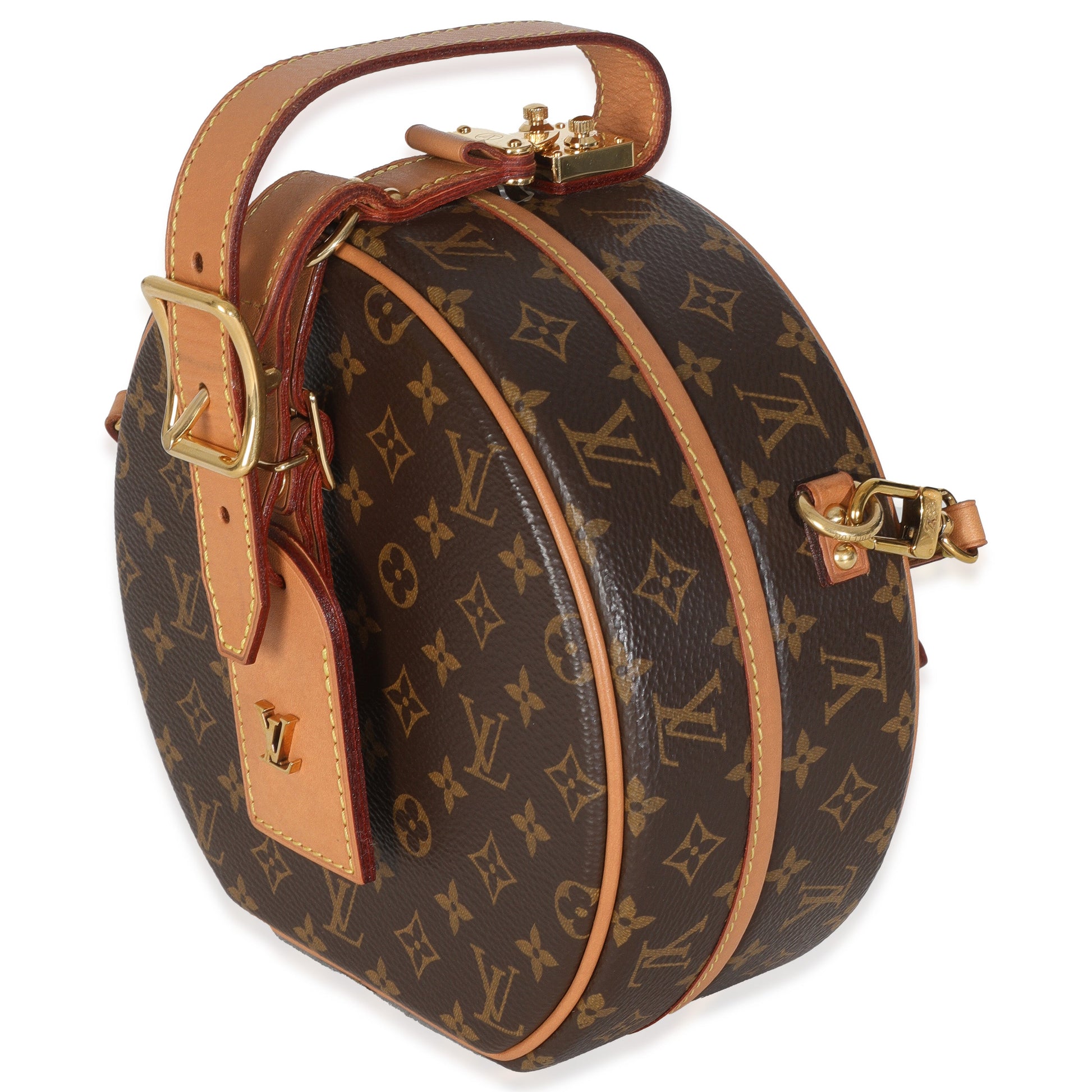 Louis Vuitton Petite Boite Chapeau Monogram Canvas Handbag