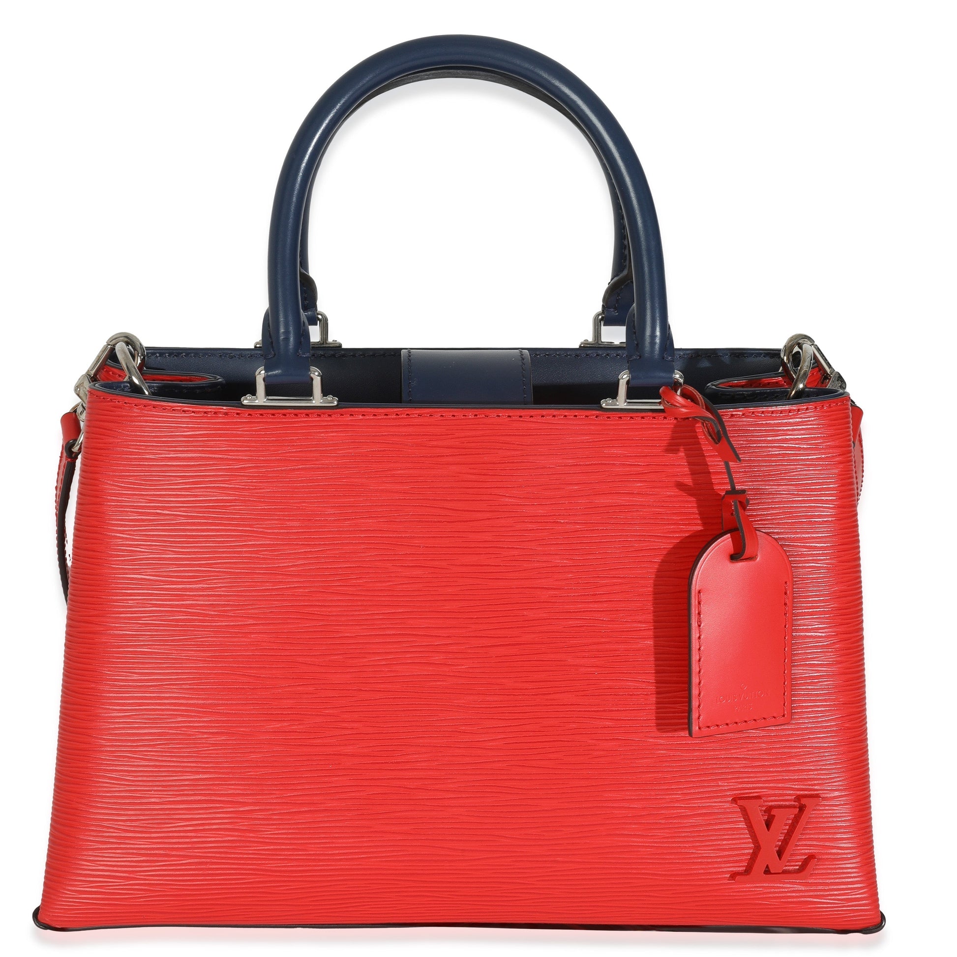 Louis Vuitton Coquelicot Epi Kleber PM Handbag