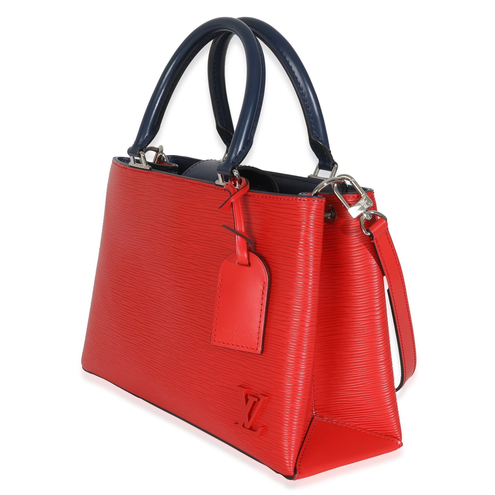 Louis Vuitton Coquelicot Epi Kleber PM Handbag