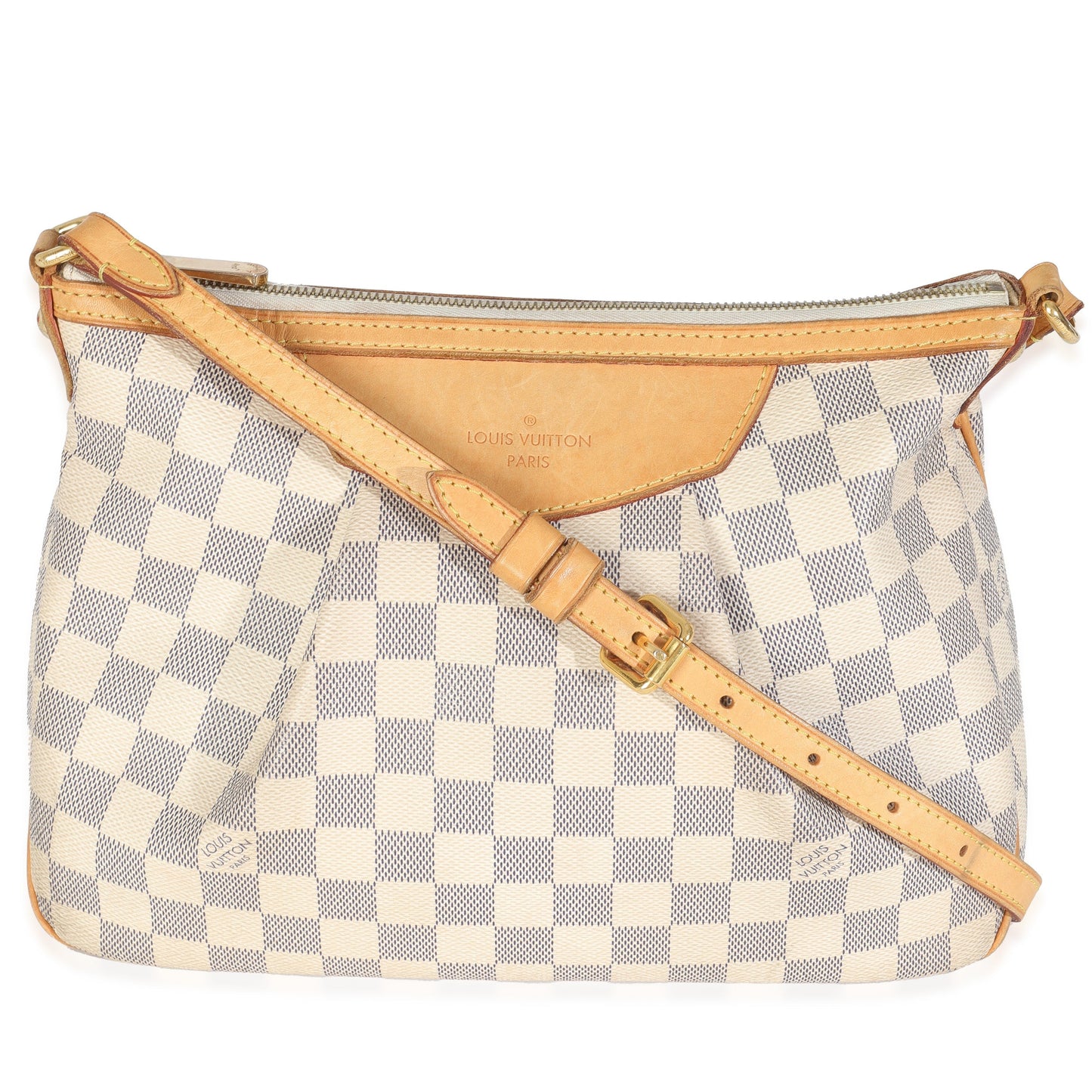 Louis Vuitton Damier Azur Siracusa PM Canvas Handbag