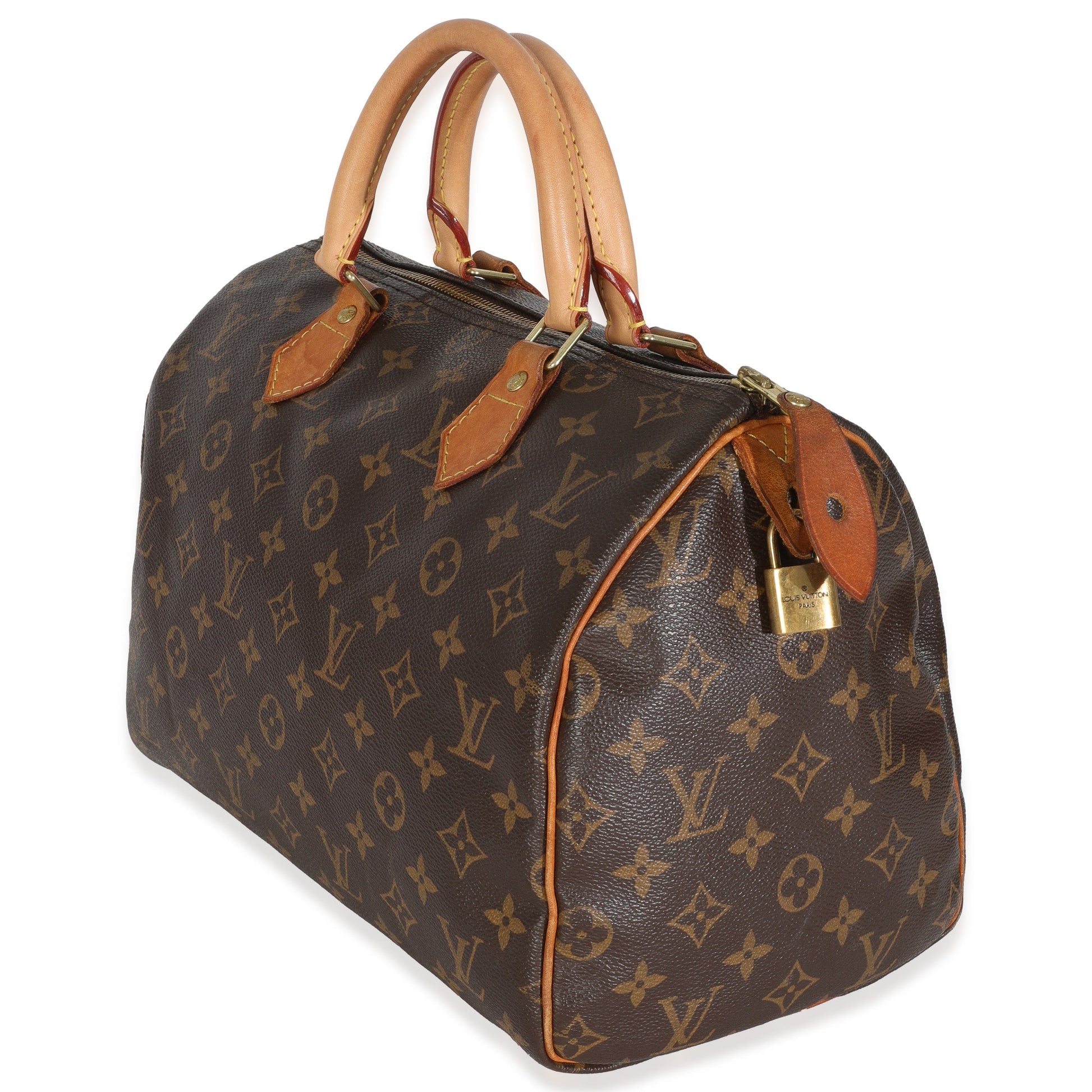Louis Vuitton Speedy 30 Monogram Canvas Handbag 5