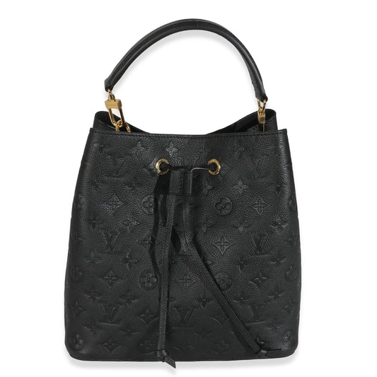 Louis Vuitton Empreinte Neonoe MM Monogram Black Handbag Neonoe Mm