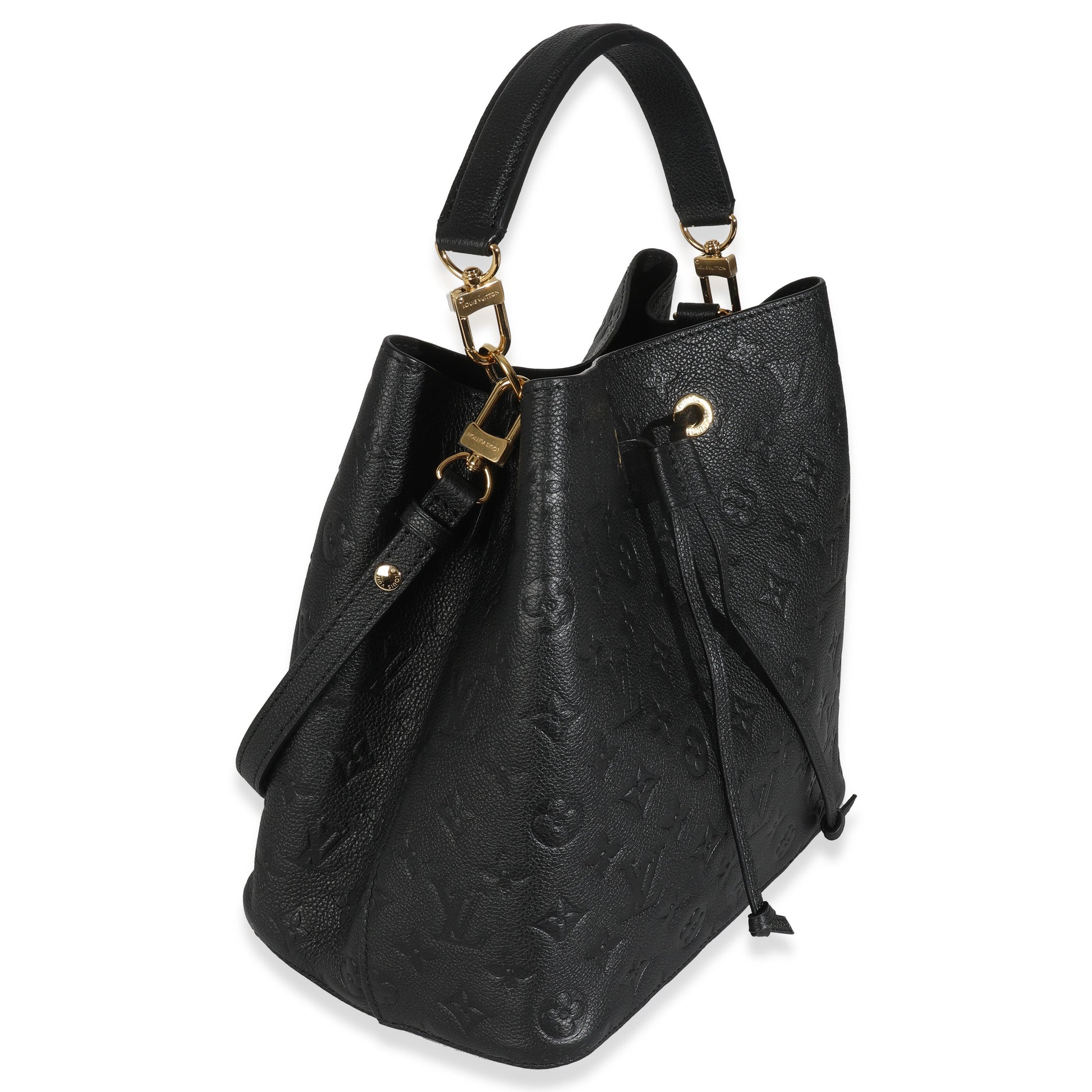 Louis Vuitton Empreinte Neonoe MM Monogram Black Handbag Neonoe Mm