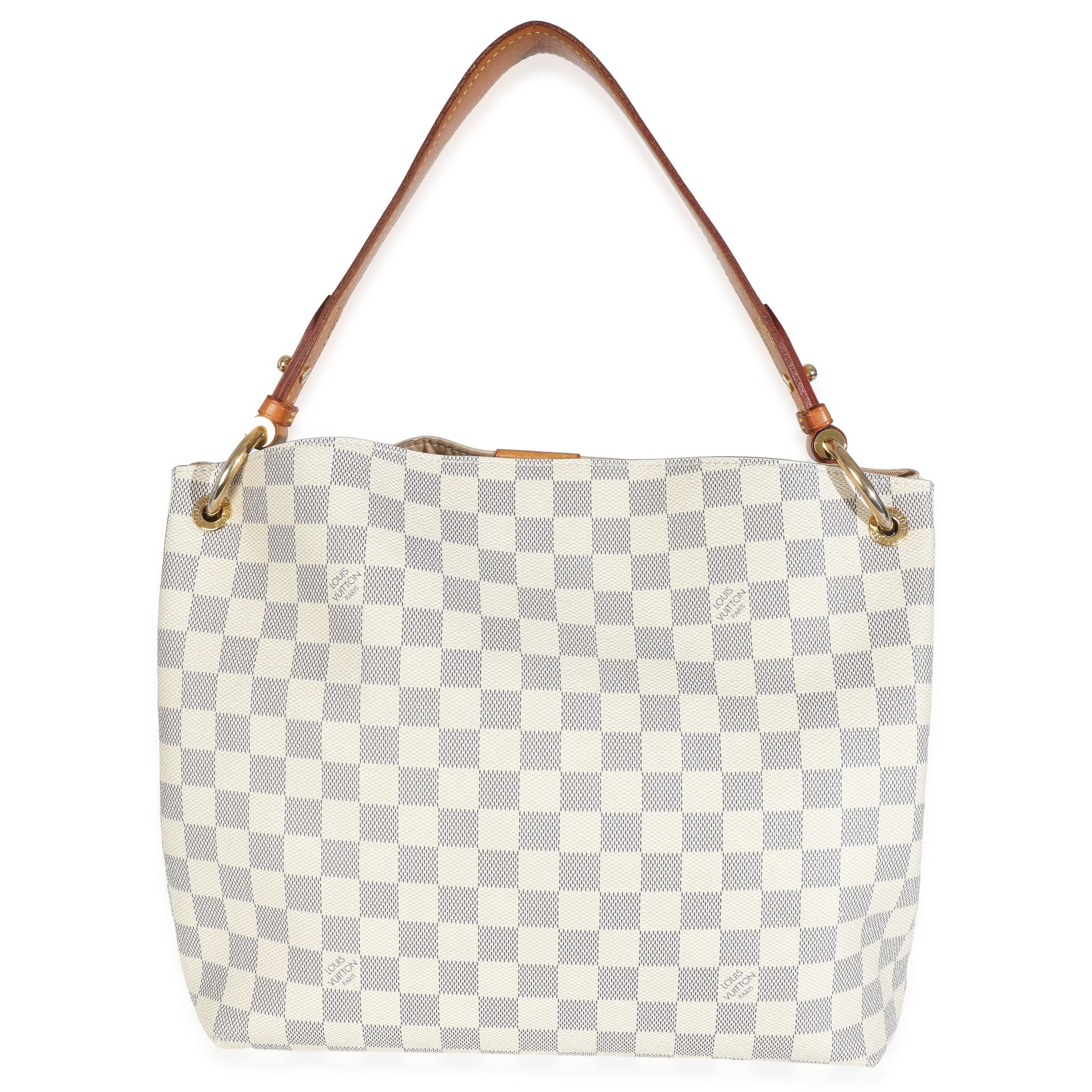 Louis Vuitton Damier Azur Graceful PM Canvas Handbag Graceful Pm