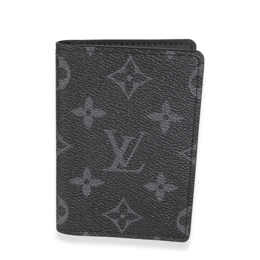 Louis Vuitton Eclipse Pocket Organizer Monogram Canvas Handbag