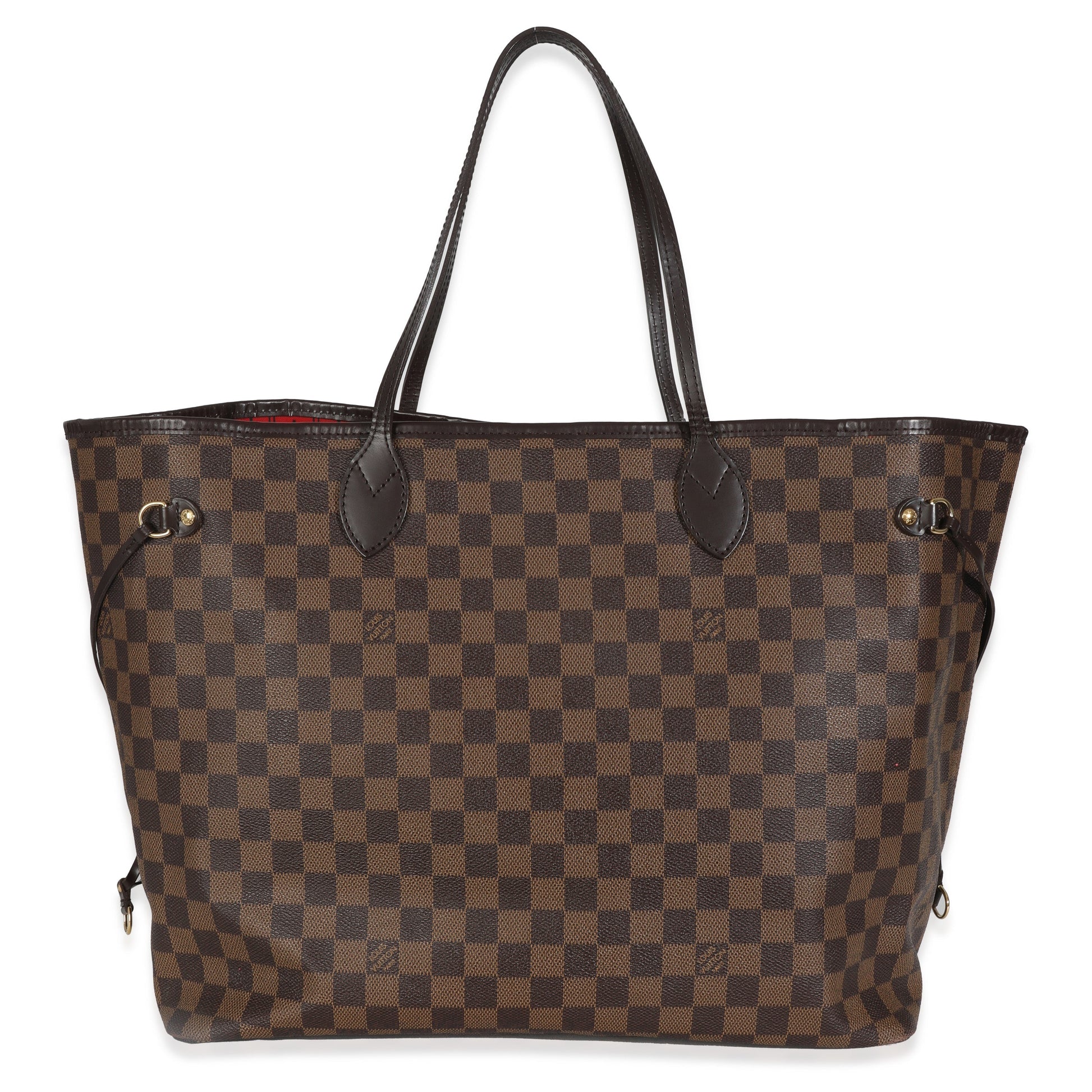 Louis Vuitton Damier Ebene Neverfull GM Canvas Tote Bag 4