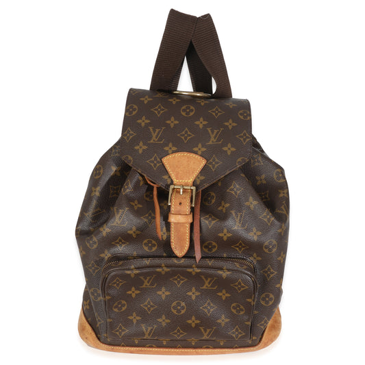 Louis Vuitton Montsouris GM Monogram Canvas Handbag