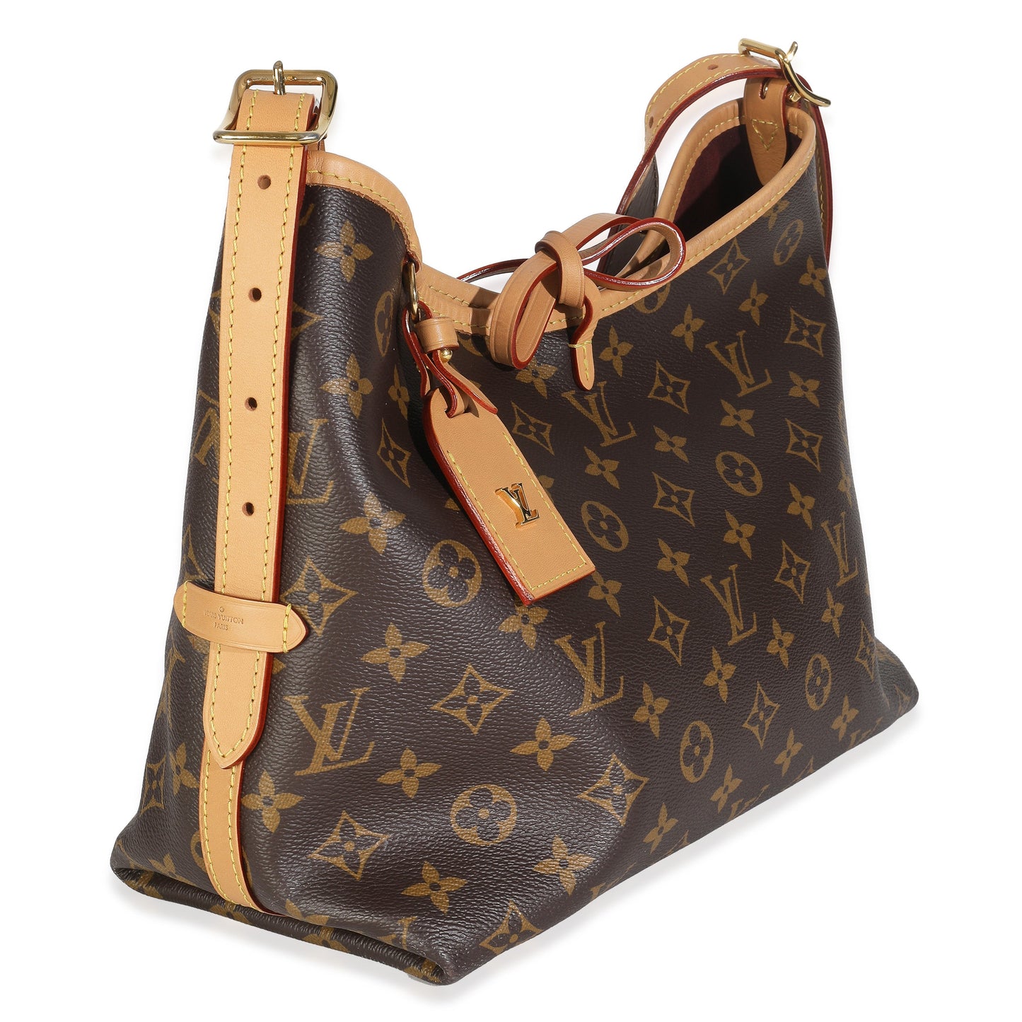 Louis Vuitton Carryall PM Monogram Canvas Handbag