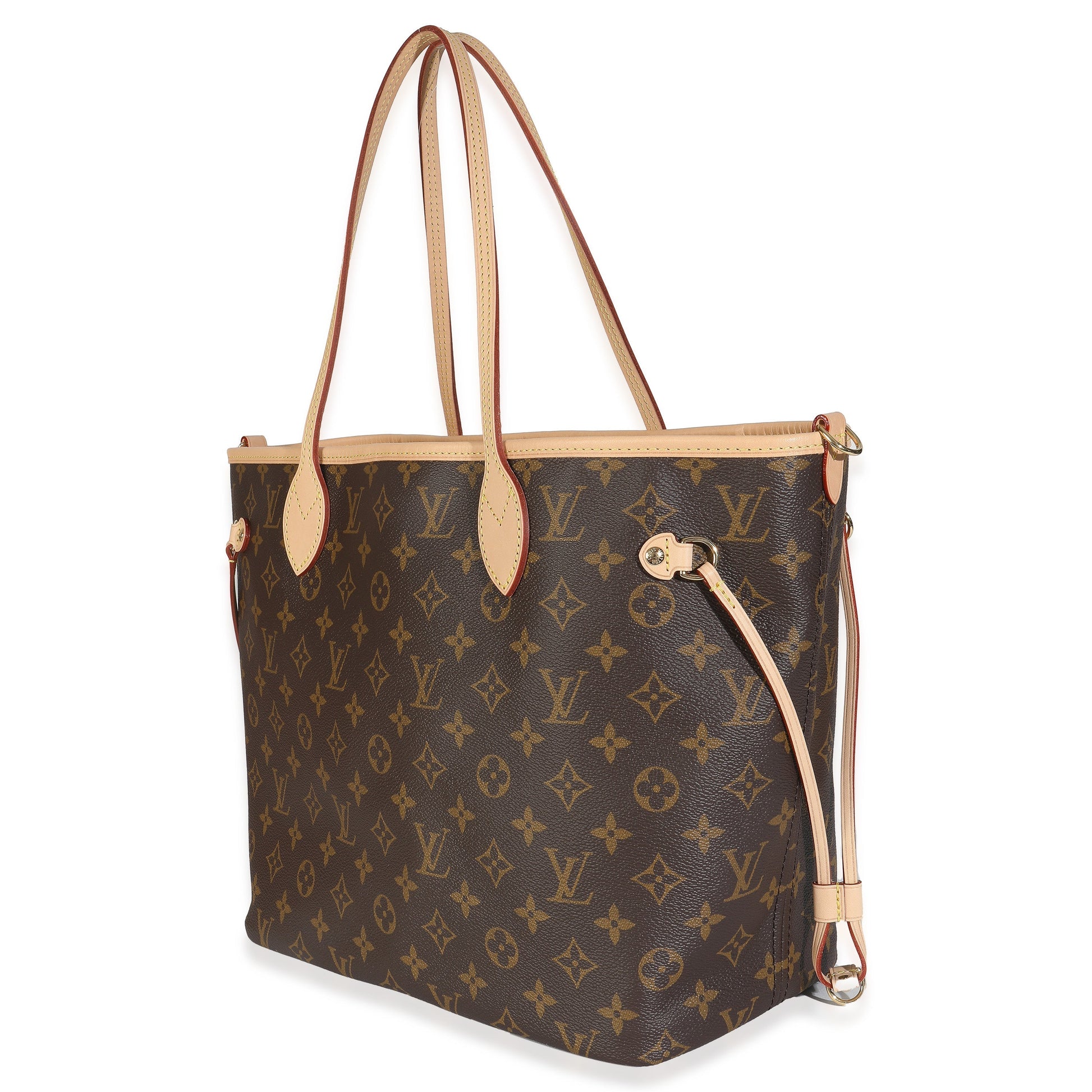 Louis Vuitton Jaune Safran Neverfull Bandouliere Inside Tote Bag
