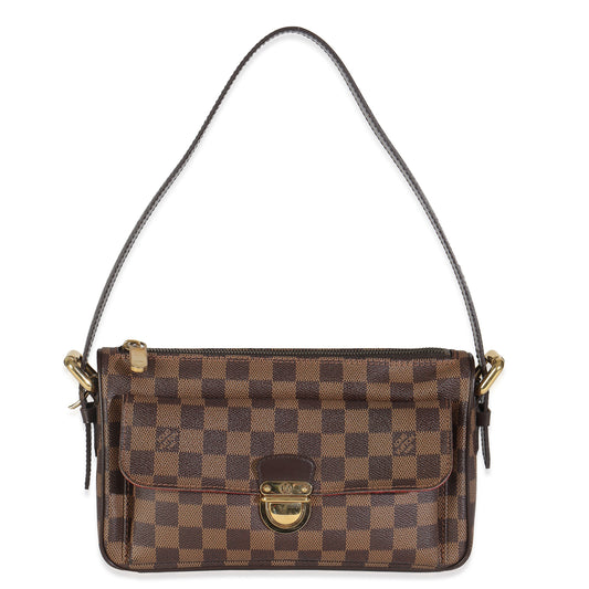 Louis Vuitton Damier Ebene Ravello GM Canvas Handbag