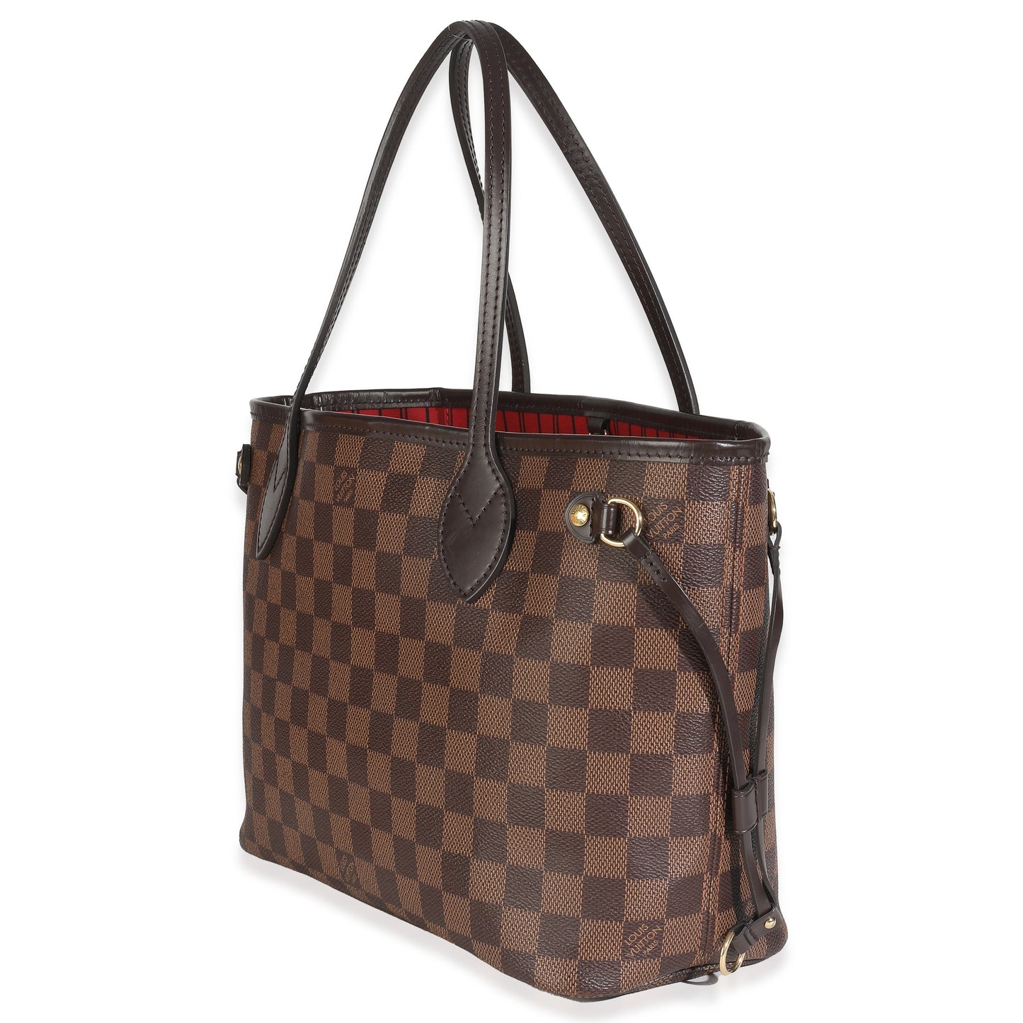 Louis Vuitton Damier Ebene Neverfull PM Canvas Tote Bag 4