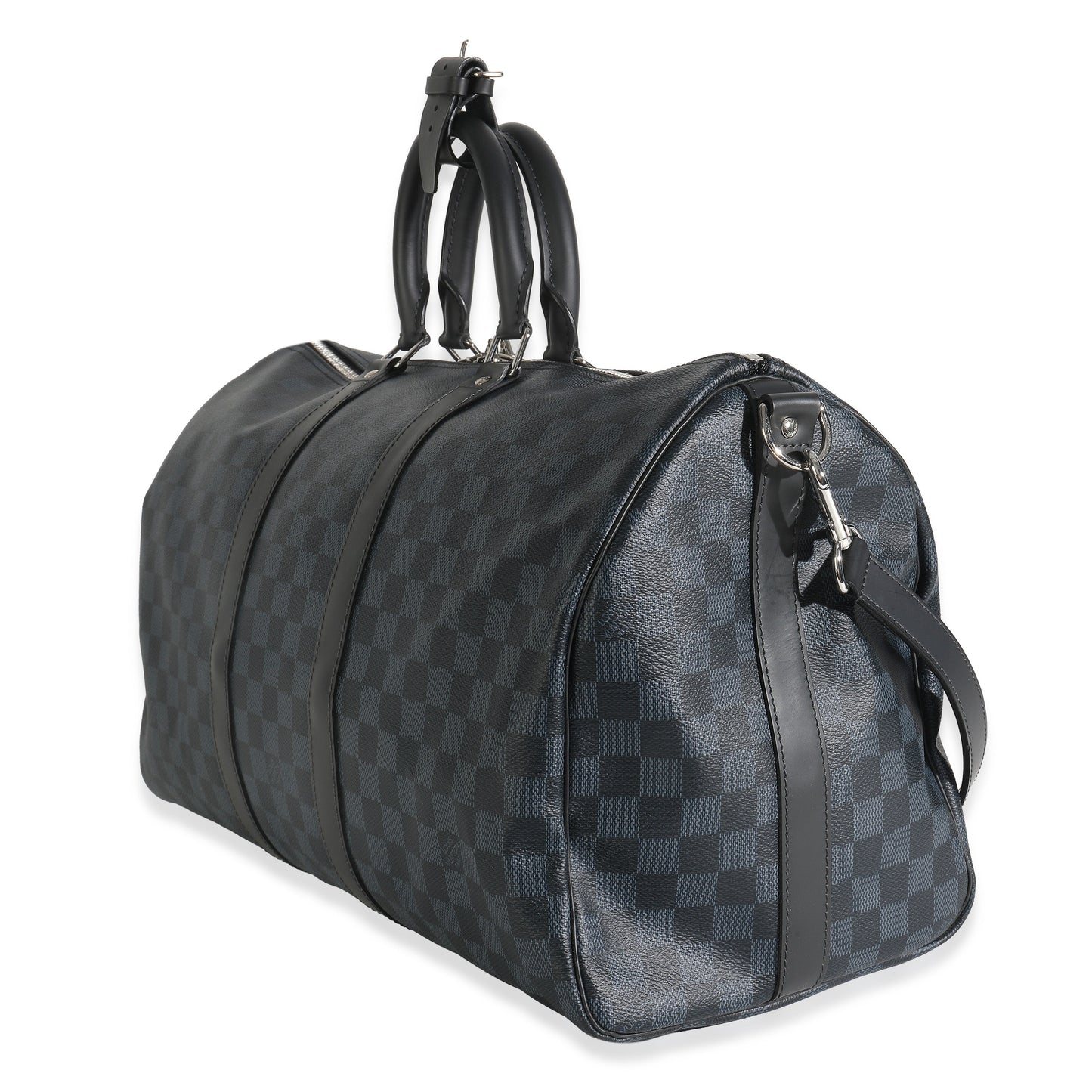 Louis Vuitton Damier Graphite Keepall Bandouliere 45 Canvas Handbag