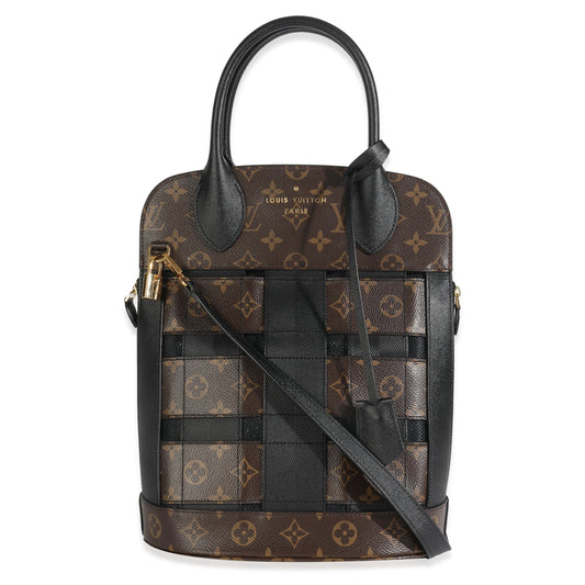 Louis Vuitton Tressage Monogram Canvas Tote Bag