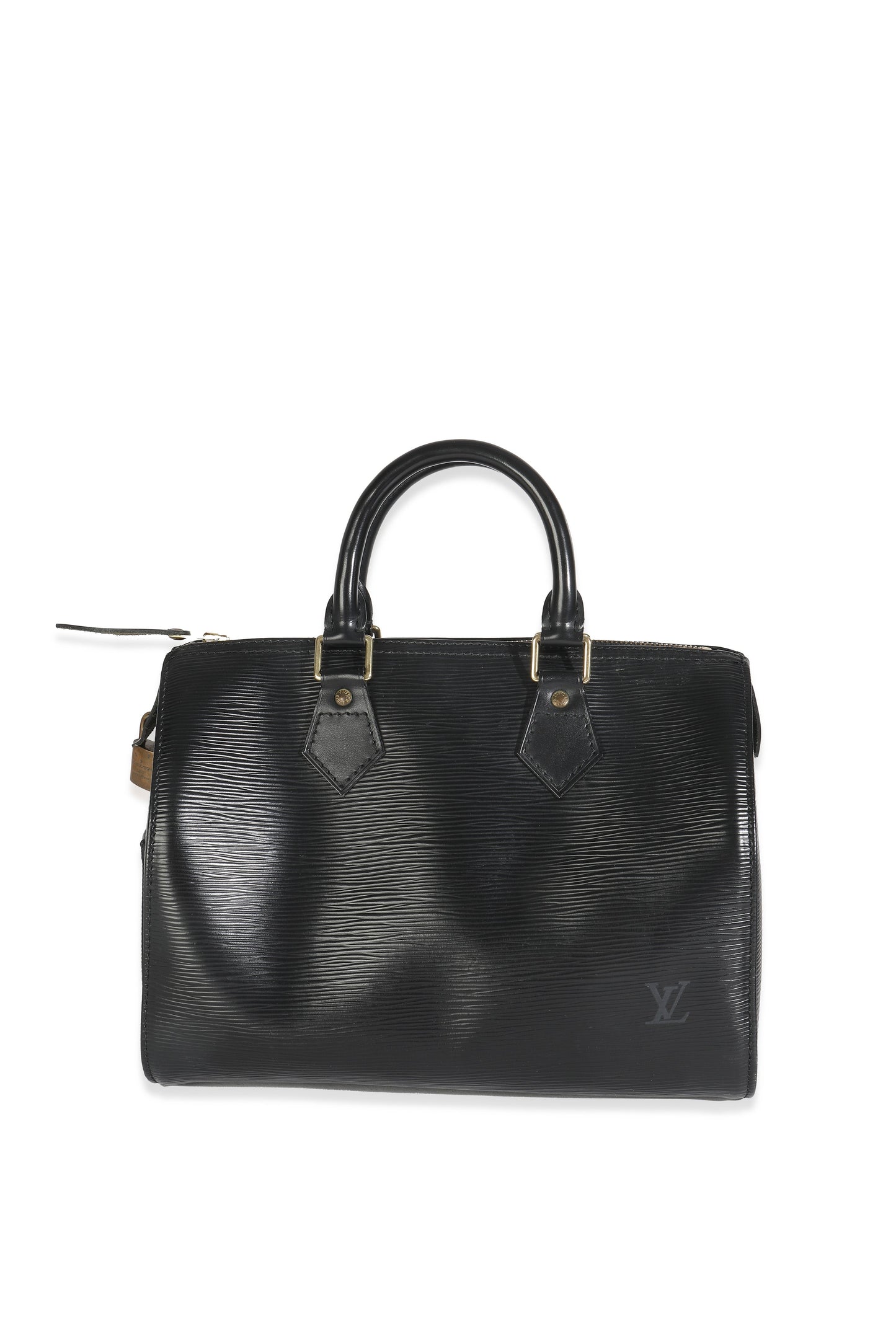 Louis Vuitton Epi Speedy 25 Black Handbag