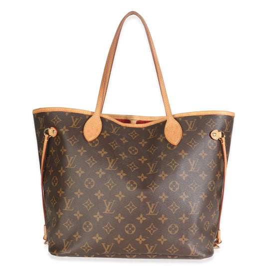 Louis Vuitton Neverfull MM Monogram Canvas Tote Bag 9