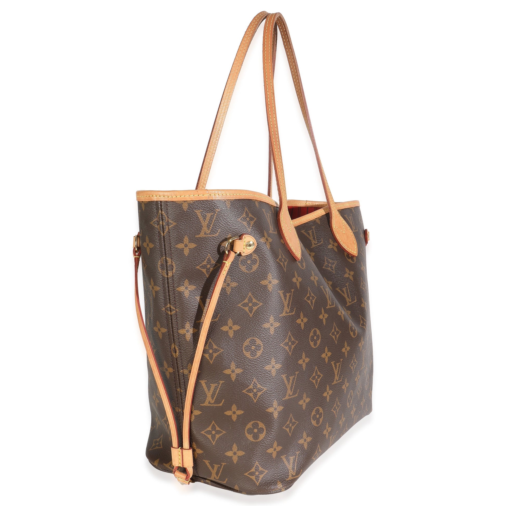 Louis Vuitton Neverfull MM Monogram Canvas Tote Bag 9