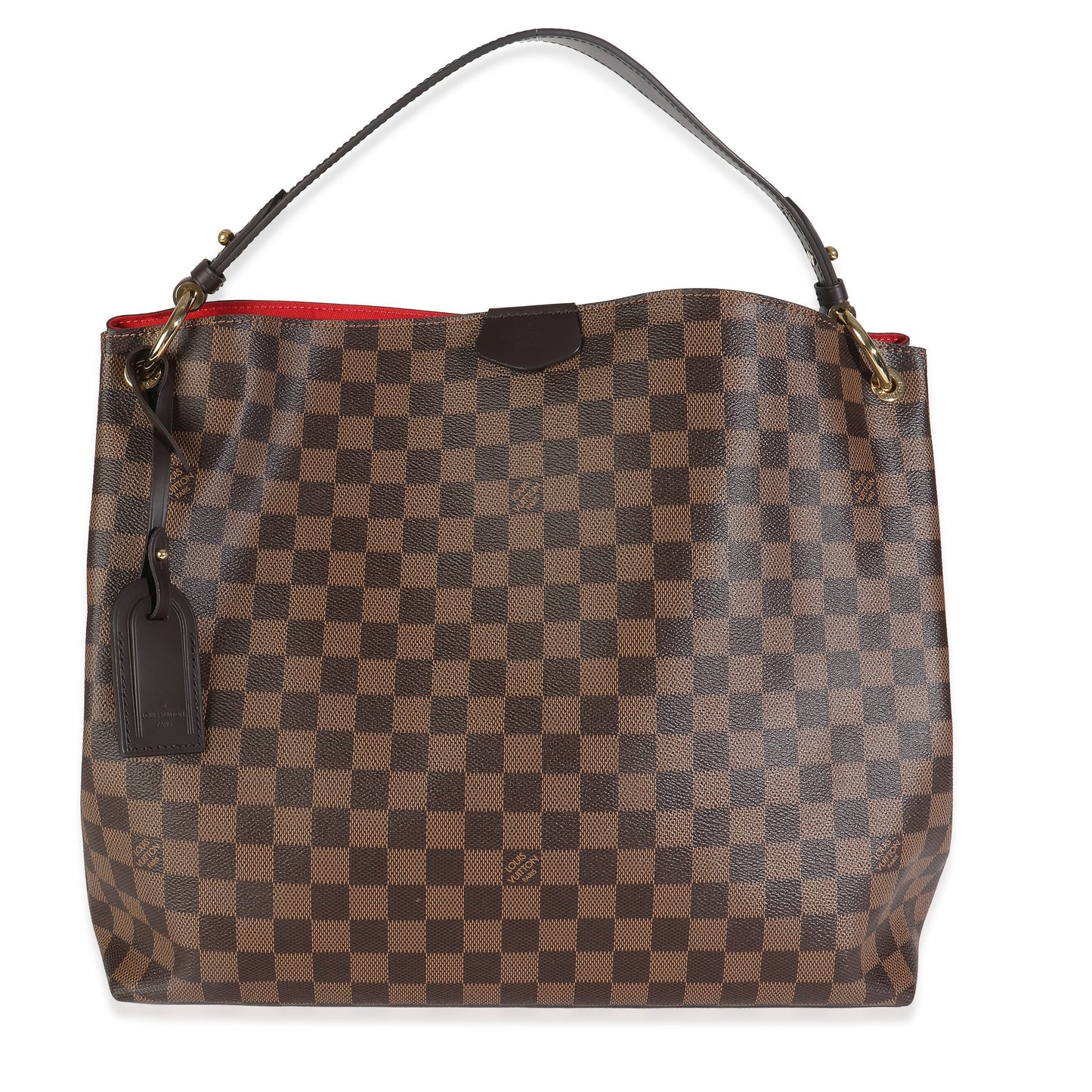 Louis Vuitton Damier Ebene Graceful Canvas Handbag