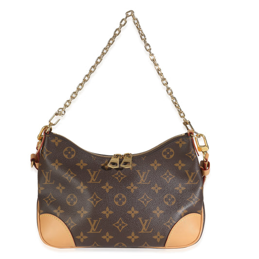 Louis Vuitton Natural Boulogne NM Monogram Canvas Handbag
