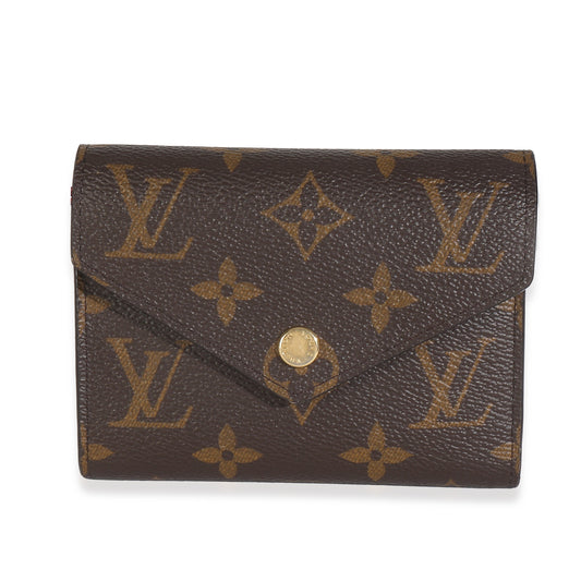 Louis Vuitton Fuchsia Victorine Monogram Wallet Case