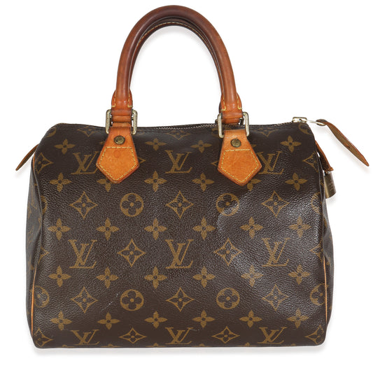 Louis Vuitton Speedy 25 Monogram Canvas Handbag 4