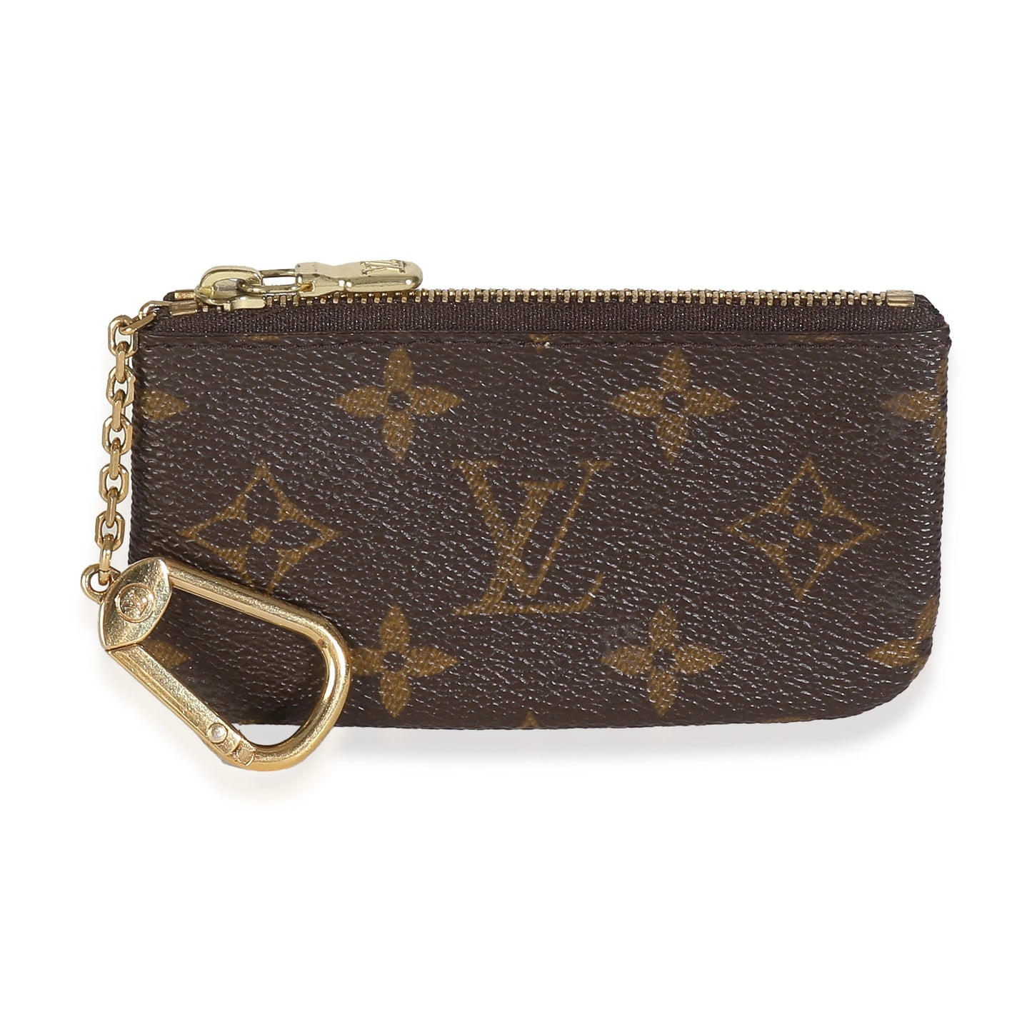 Louis Vuitton Key Pouch Monogram Canvas Handbag 4