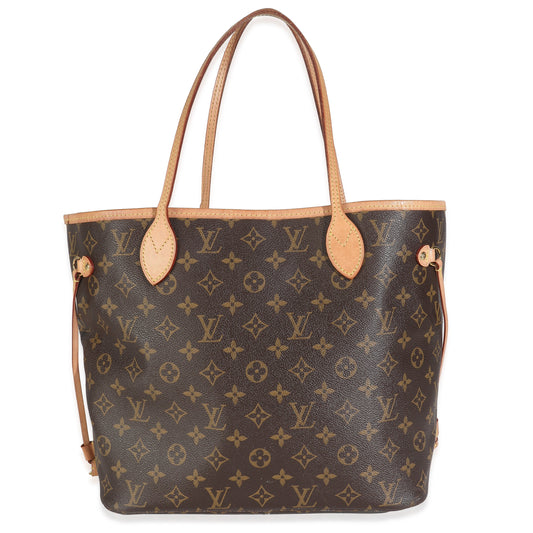 Louis Vuitton Neverfull MM Monogram Canvas Tote Bag 11