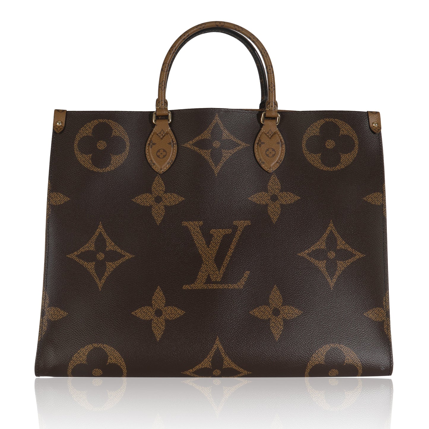 Louis Vuitton Reverse Onthego GM Monogram Canvas Handbag 6